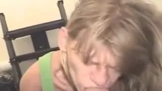 Toothless Old Crack Whore Sucking On Cock Point Of View