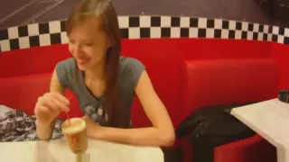 Pulled Teen Screwed In Coffee Shop Toilette