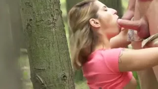 Horny Babe Amy Red Enjoys Strangers Big Cock