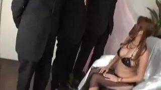 Rui Horie With Big Boobs Sucks Shlong Till Gets Cum In Mouth