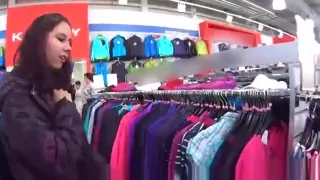 Fantastic Czech Teenie Is Teased In The Supermarket And Nail