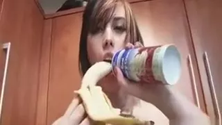 Amateur British Teen Plays With Her Natural Big Tits