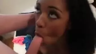 Horny House Wife Wastes No Time To Suck Some Cock