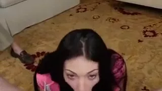 Schoolgirl Crystal Rae Gives Head For Money