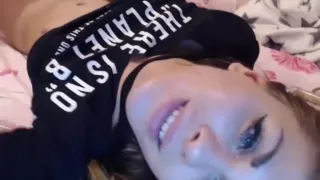 Perfect Brunette Slut Is Masturbating Wildly