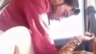 iraqi milf in car sex