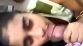 Hindu girl sucking my Muslim cock