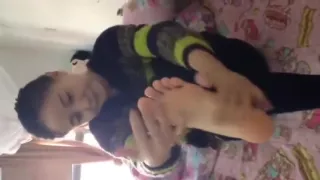 chinese teen s beautiful soles
