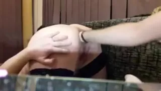 Couple double fisting