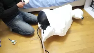 Box Girl transport flame