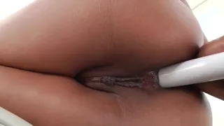 Ebony Chick Manhandled And Fucked