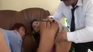 Stepmom And Teen Fucked By Boss