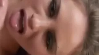 Vintage Beauty Facialized By Older Dude