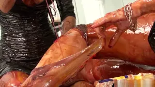 Lesbians Have Messy Syrup And Cream Party