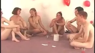 Naked College Teens Playing Darering Sex Game