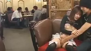 Hot Japanese Doll Gets Some Hard Public
