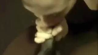 White Sucking Along The Neck The Large Black Pipe