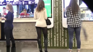 Fetischsex, Versteckter Sex, Strumpfhose, Öffentlicher Sex, Spionieren, Upskirt