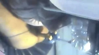 Upskirt Anal Fucking Machine in Missionary Position 2