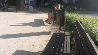 hot flats dangling and shoeplay by young blonde girl part 2