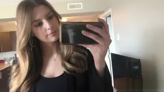 Humiliation jerk off to teen in leather skirt and shiny pants, please CUM!