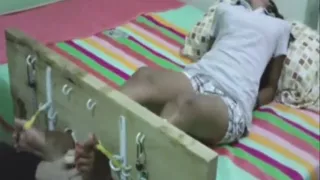 Asian foot tickling Jeje