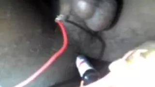 Indian boy electro anal cum hand free part 1