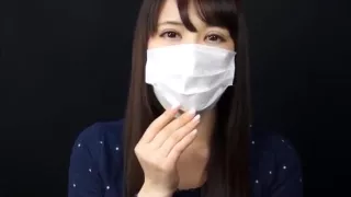 Japanese Girls Wear Medical Masks And Kiss Camera For You Part 2
