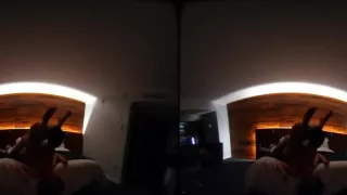 virtual realtiy  at the end of our bed