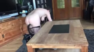 French Granny loves sucking