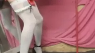 crossdressing sissy dildo fucking