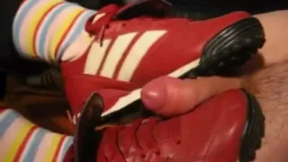 Mix adidas Shoejob and cum