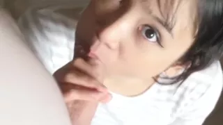 Cute Asian Amateur college girl Huge Cumshot
