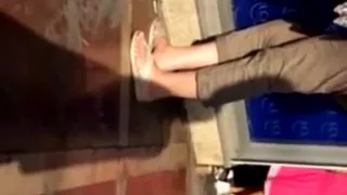 ARAB Beurette girls robe Sexy Sandale Noir lyon part dieu.