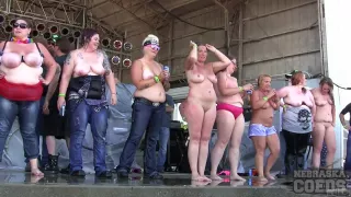 Big Twins Saturday Contest at Abate 2014 Algona Iowa Biker Rally - NebraskaCoeds