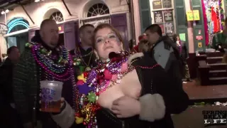 Awesome Mardi Gras Tits - SpringbreakLife