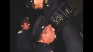 Gangbang, Gay, Músculos, Despacho, Policía