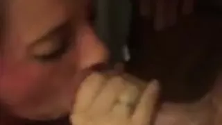 Cute college girl blows her bf with nice facial ending 2