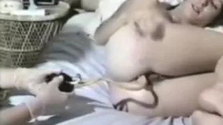 Beth Tyler Nurses Prep Enema