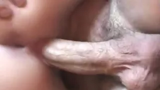 Lewd Teen Girl Stands In Different Poses Getting Nailed