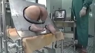 Milf Bound In A Machine And Takes An Enema In Her Ass