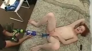 Slut Fucked With Machines