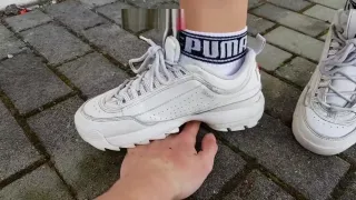 Hard handcrush in Fila and Dr Martens