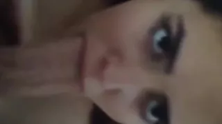 Amateur Blowjob and Facial