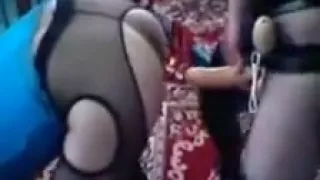 Chinese mistress strapon fucks her crossdresser slave