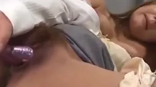 Japanese Office Whore Brings A Toy To Work