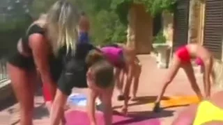 Bikini Babes In Hot Workout