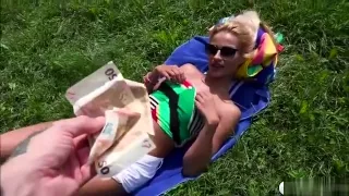 Cherry Kiss Fucked In Public For Cash