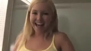 Cei from a hot blonde