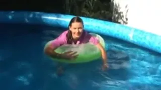 Pool in clothes